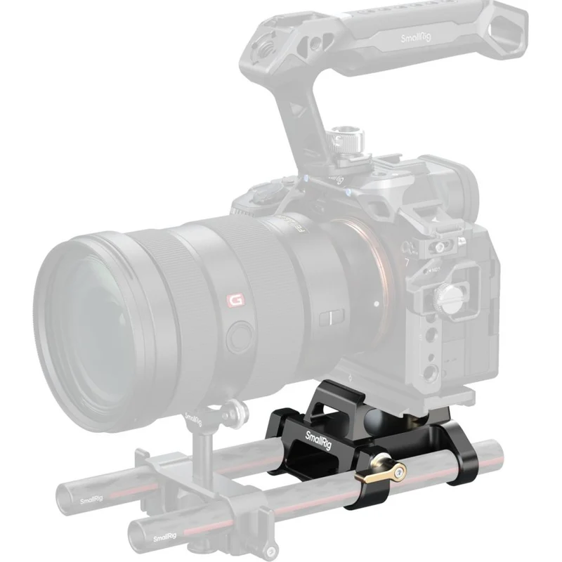 SmallRig 5365 Arca-Type Mount Plate Kit mit 15mm Dual Rod Clamp