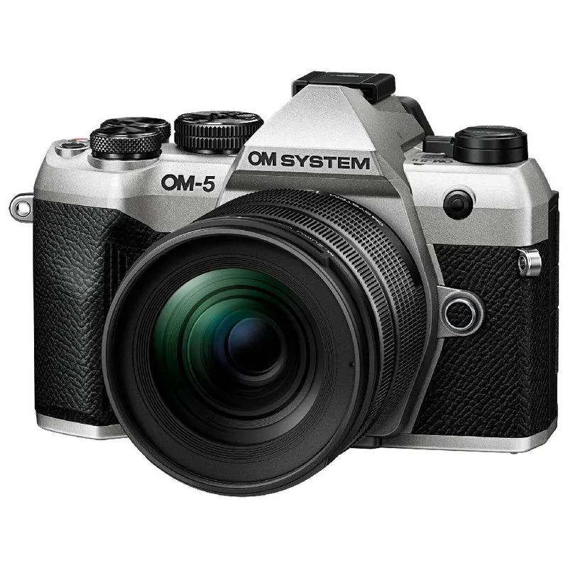 OM SYSTEM OM-5 Mark II silver + 12-45mm f/4.0 Pro