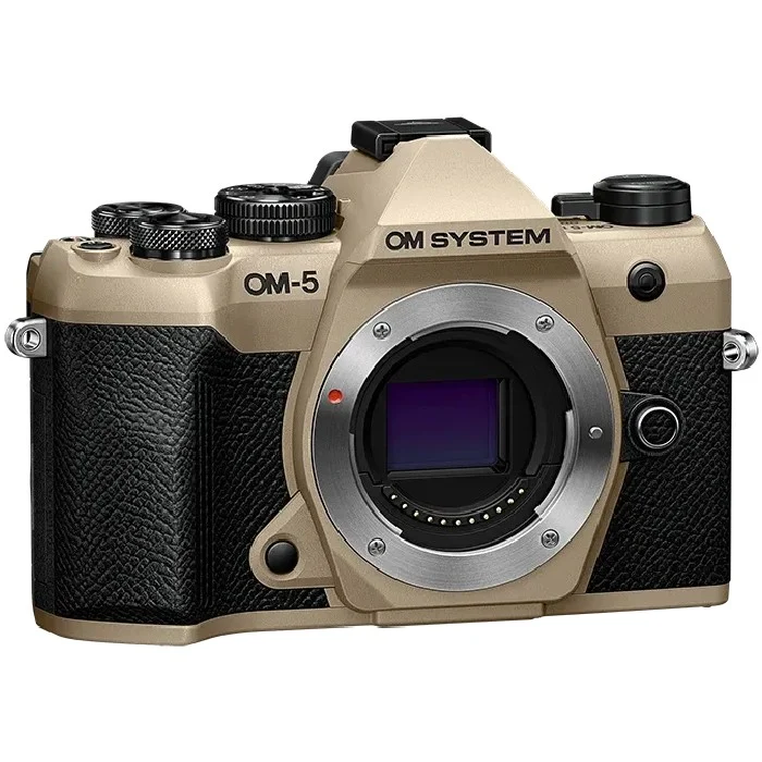 OM SYSTEM OM-5 Mark II Gehäuse beige
