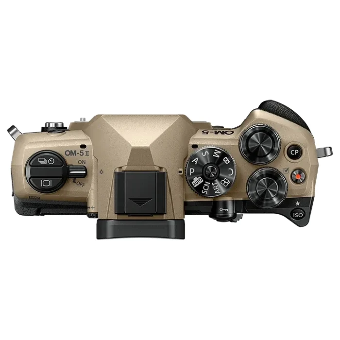 OM SYSTEM OM-5 Mark II Gehäuse beige