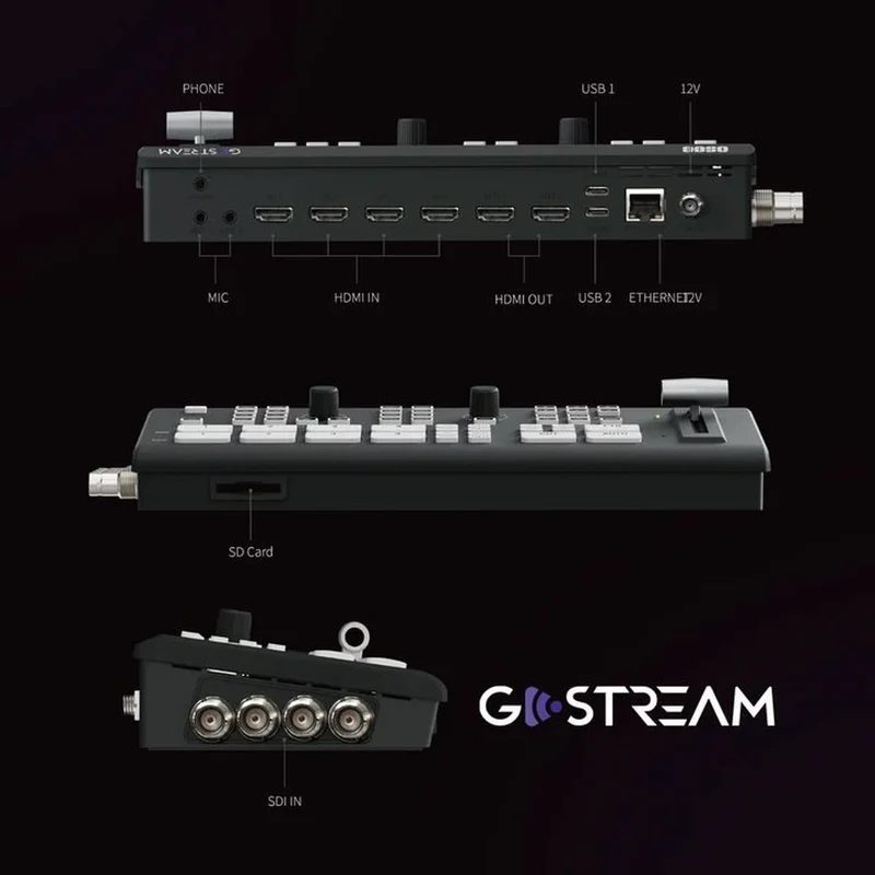 Osee Multikamera Live-Streaming Mischer SDI & HDMI