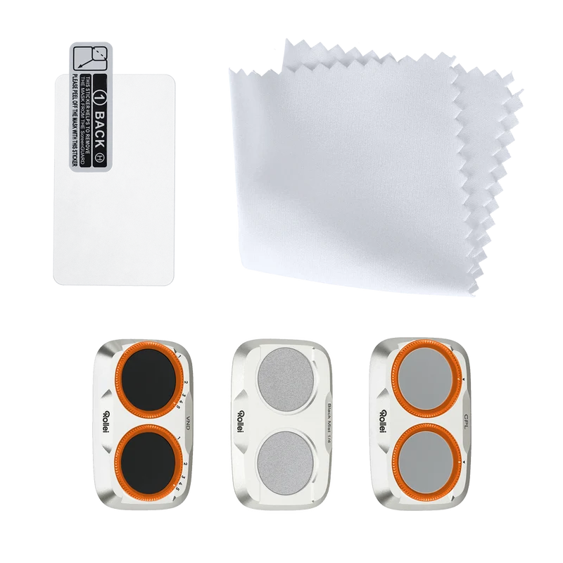 DJI Osmo Pocket 4 Pro Filter-Set | CPL, VND2-32, Black Mist