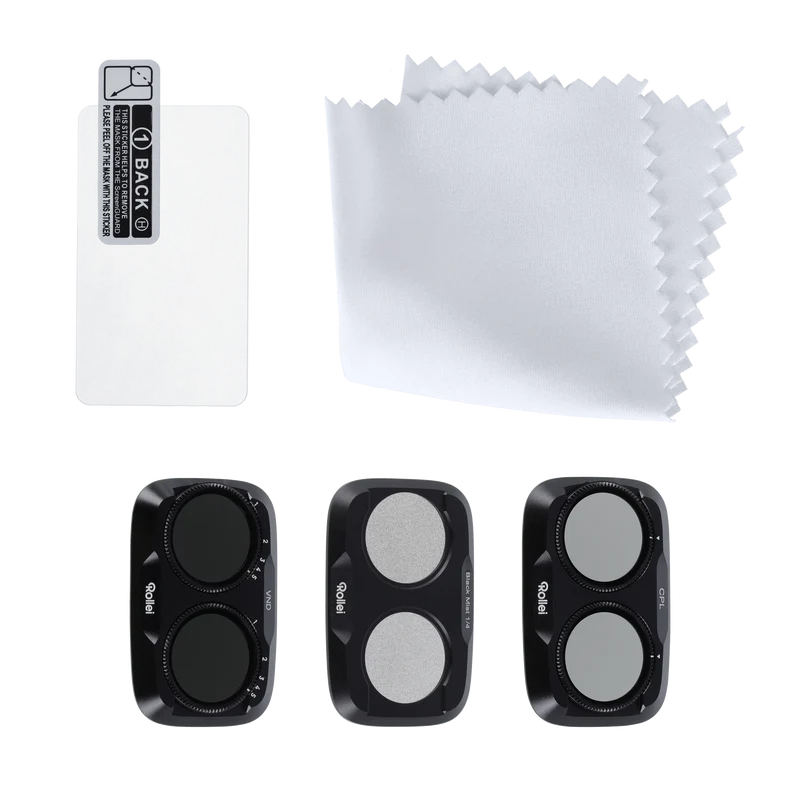 DJI Osmo Pocket 4 Pro Filter-Set | CPL, VND2-32, Black Mist