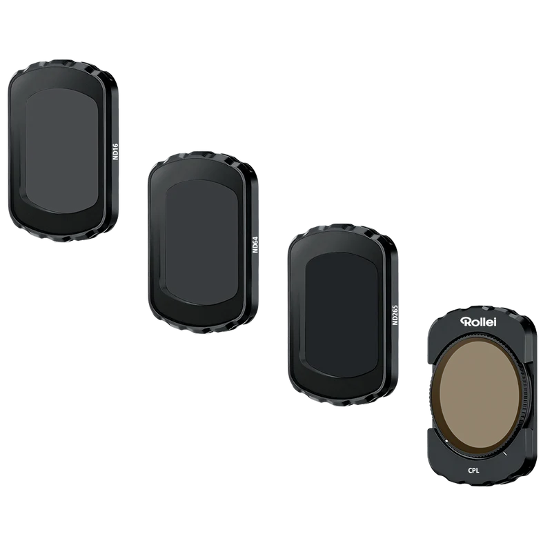 DJI Osmo Pocket 3 & 4 Filter-Set | CPL, ND16, ND64, ND256