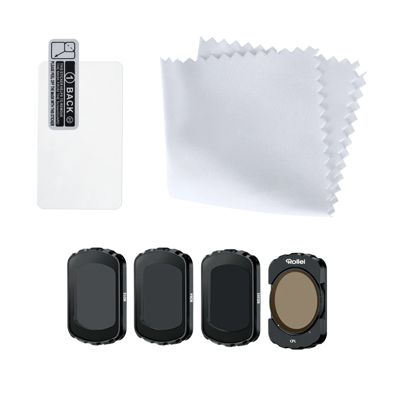 DJI Osmo Pocket 3 & 4 Filter-Set | CPL, ND16, ND64, ND256