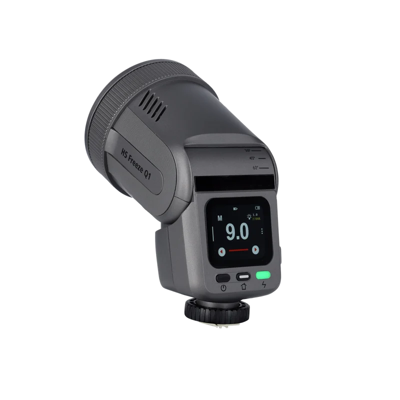 Aufsteckblitz I 2-in-1 LED-Blitz I HS Freeze Q1
