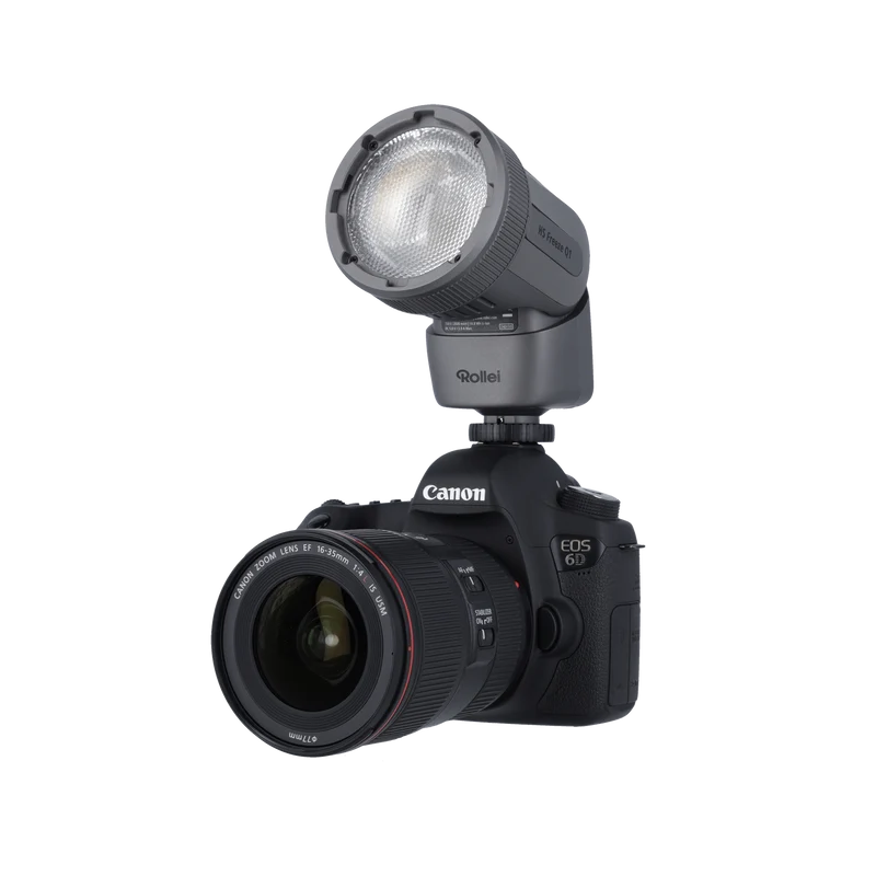 Aufsteckblitz I 2-in-1 LED-Blitz I HS Freeze Q1