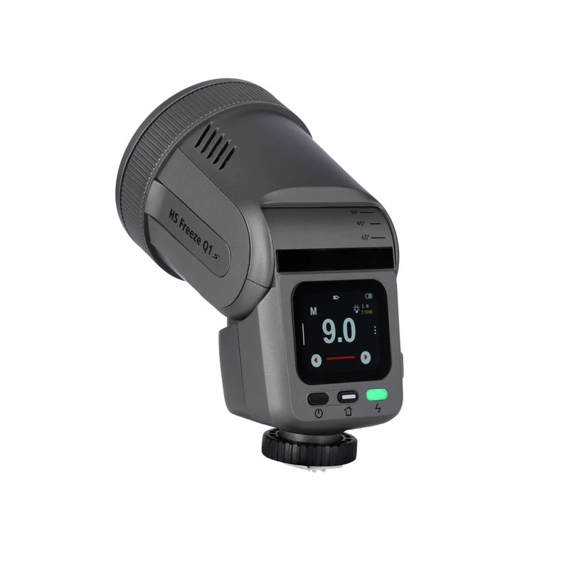 Aufsteckblitz I 2-in-1 LED-Blitz I HS Freeze Q1