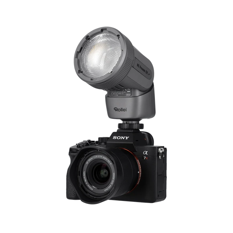 Aufsteckblitz I 2-in-1 LED-Blitz I HS Freeze Q1