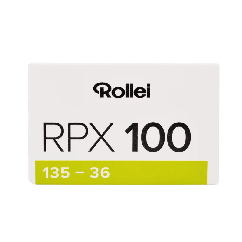 RPX Schwarzweiß-Negativfilm | 35 mm & Rollfilm | ISO 25 / 100 / 400