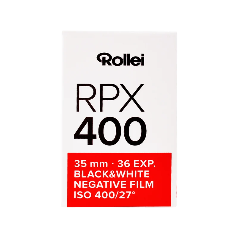 RPX Schwarzweiß-Negativfilm | 35 mm & Rollfilm | ISO 25 / 100 / 400