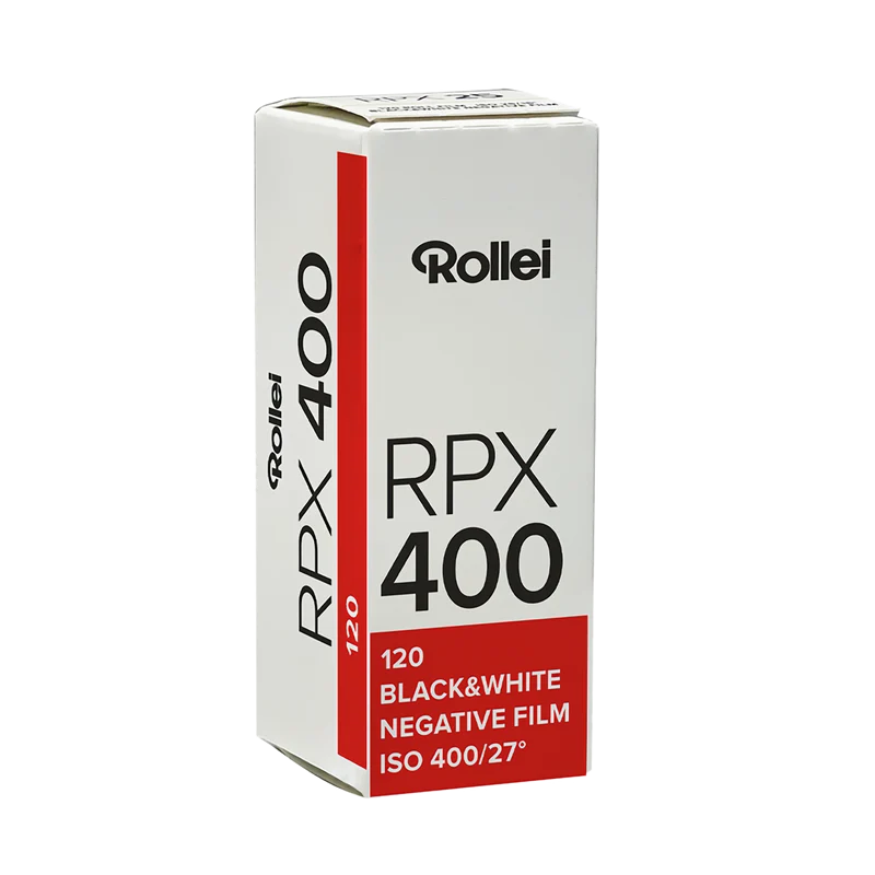 RPX Schwarzweiß-Negativfilm | 35 mm & Rollfilm | ISO 25 / 100 / 400