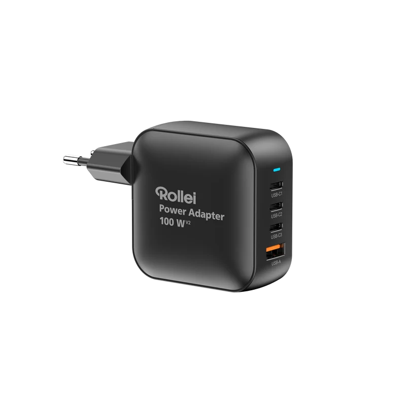 Power Adapter | 100 Watt | mit USB-C- & USB-A-Anschluss