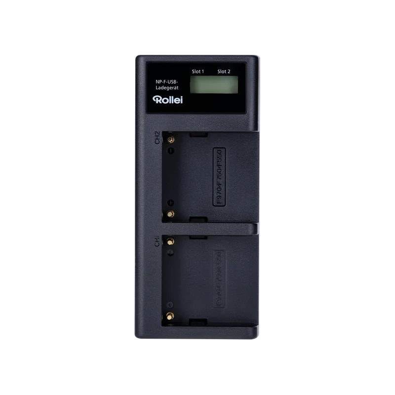 Ladegerät für NP-F Akkus | Dual Charger