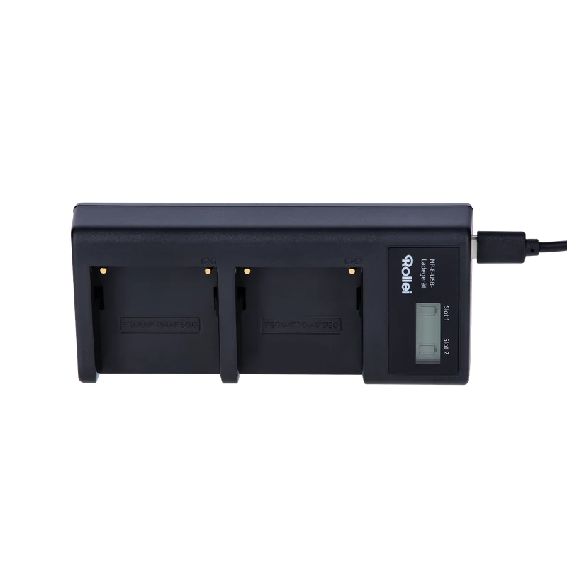 Ladegerät für NP-F Akkus | Dual Charger