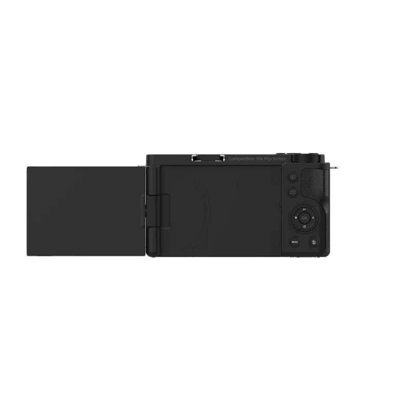Compactline 10x Flip Screen | 64 MP Digitalkamera mit 4K