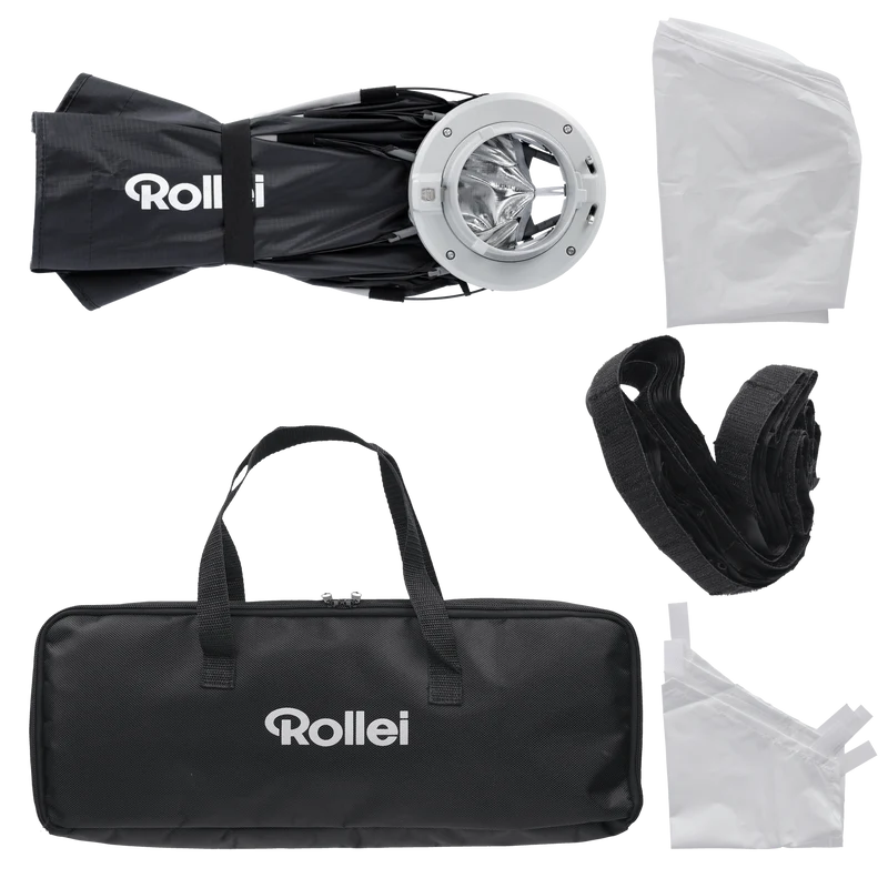Video Streaming Bundle | Candela 100 Bi-Color | Softbox | Hintergrund | Stativ