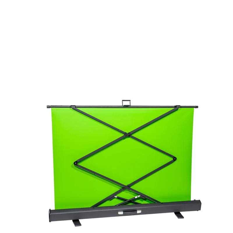 Ausziehbarer Greenscreen