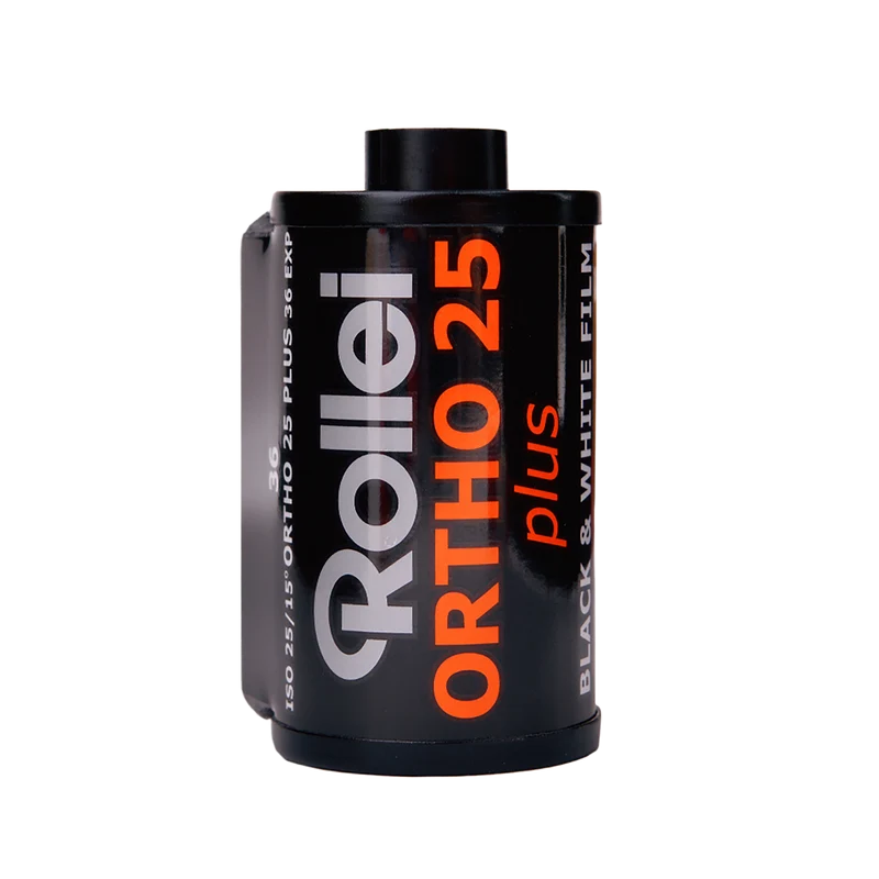 Ortho 25 plus Schwarzweiß-Negativfilm | 35 mm | 36 Aufnahmen | ISO 25