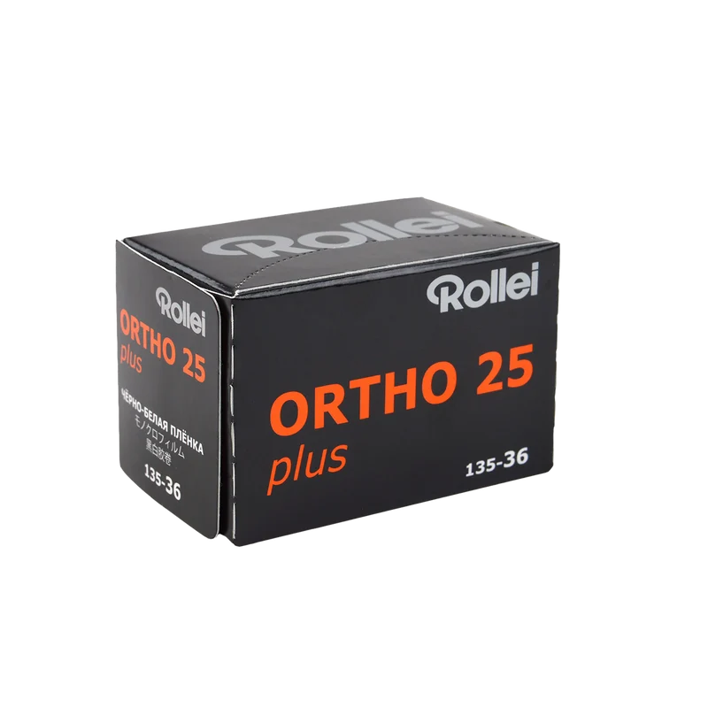 Ortho 25 plus Schwarzweiß-Negativfilm | 35 mm | 36 Aufnahmen | ISO 25