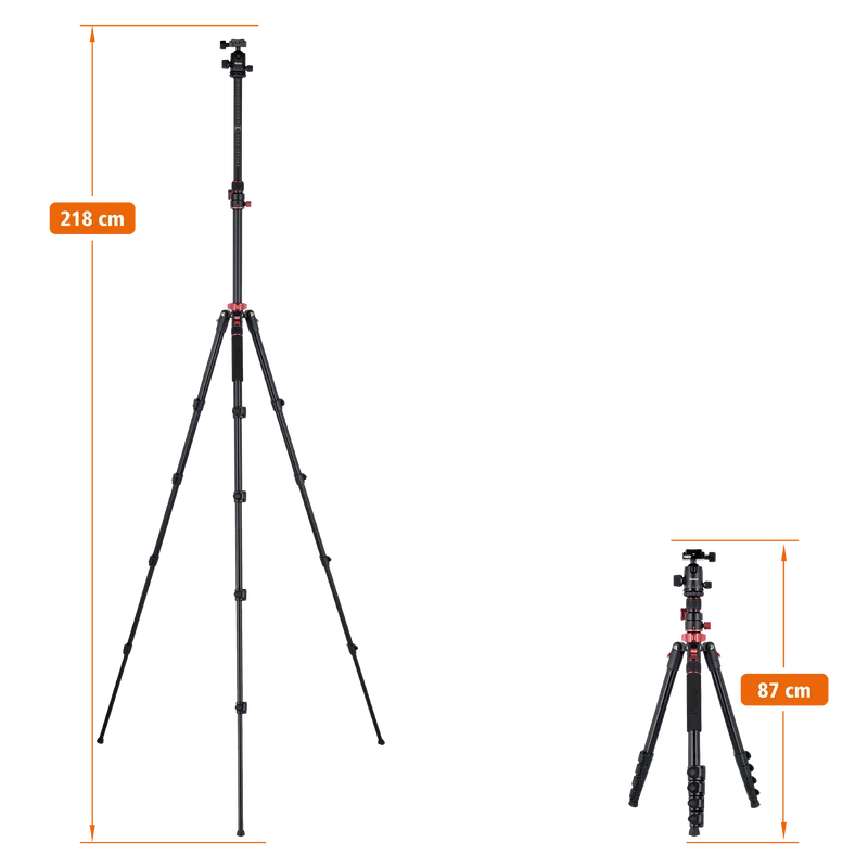 Stativ I Compact Traveler No.2 XL I Foto