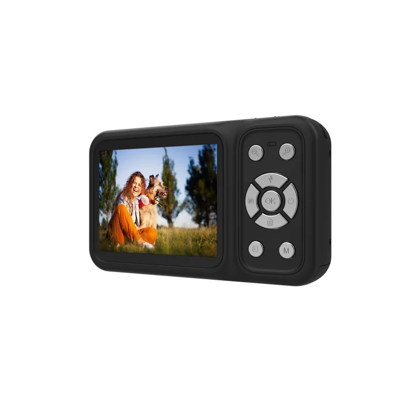 Compactline Dual Screen | 64 MP Digitalkamera mit 4K