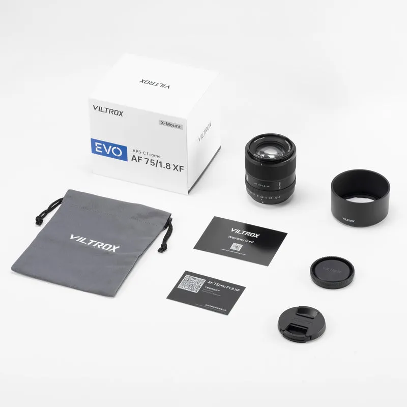 Viltrox Objektiv | AF 75mm | F/1.8 XF EVO | Fuji XF-Mount