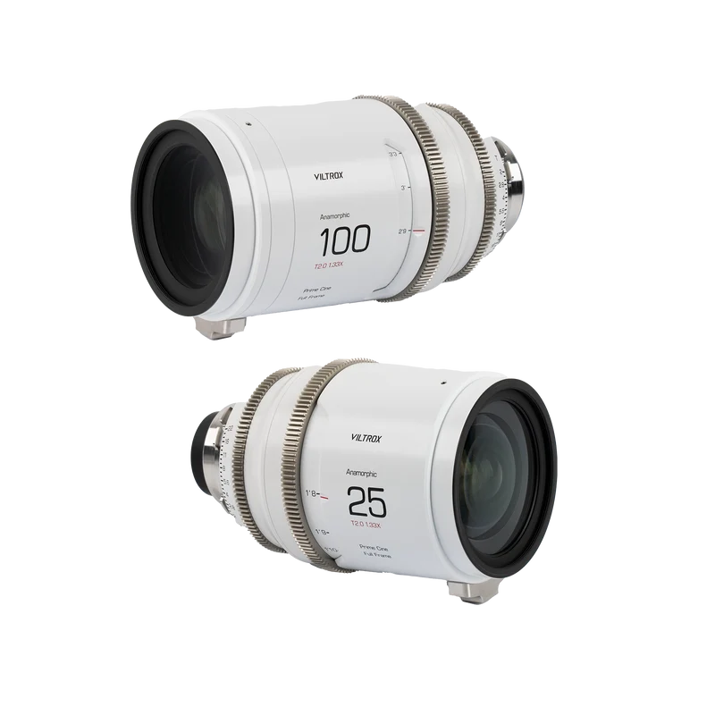 Viltrox Anamorphic Cine-Objektiv Set 25/100 mm T2.0 1.33x mit PL-Mount