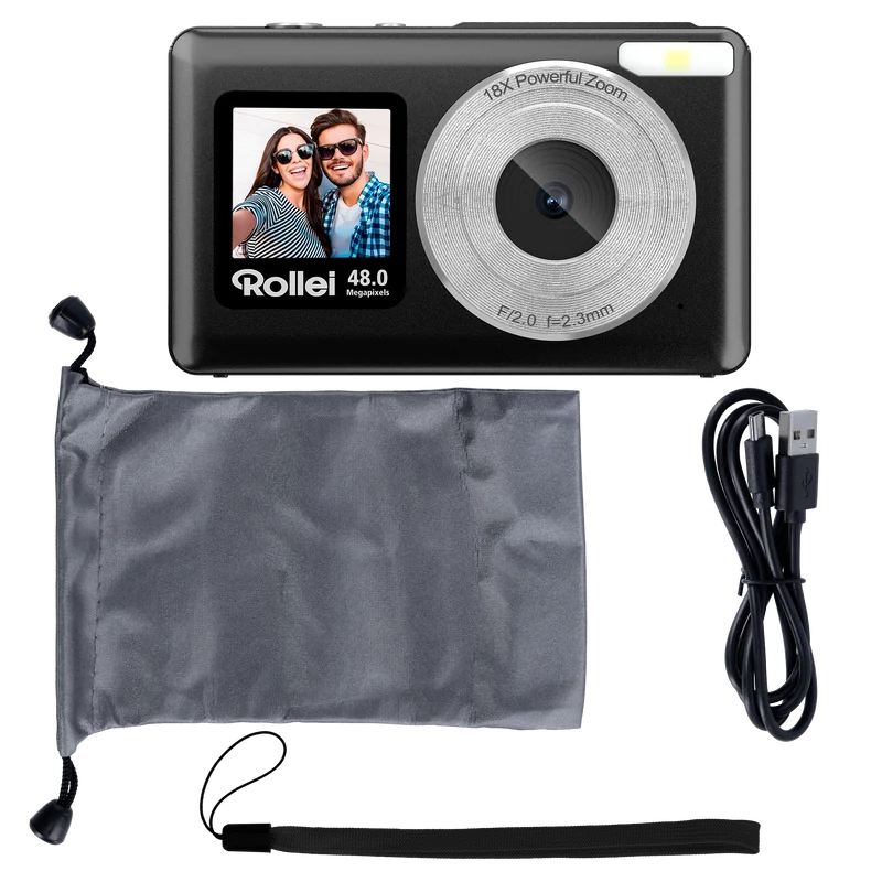 Compactline Pocket | 48MP Digitalkamera mit 4K