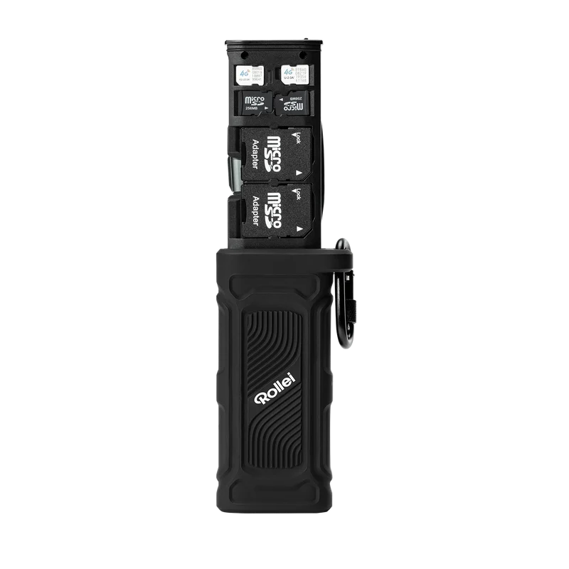 2-in-1 Travel Kartenlesegerät | SD & microSD