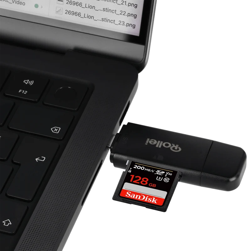 2-in-1 Kartenlesegerät | SD & microSD
