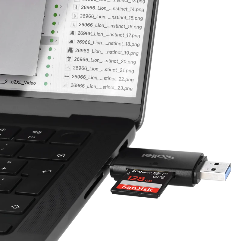 2-in-1 Kartenlesegerät | SD & microSD
