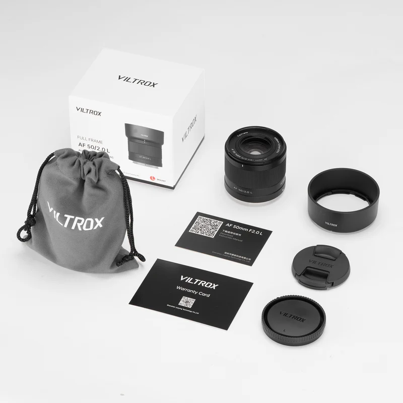 Viltrox Objektiv | AF 50mm | F/2.0 | L-Mount