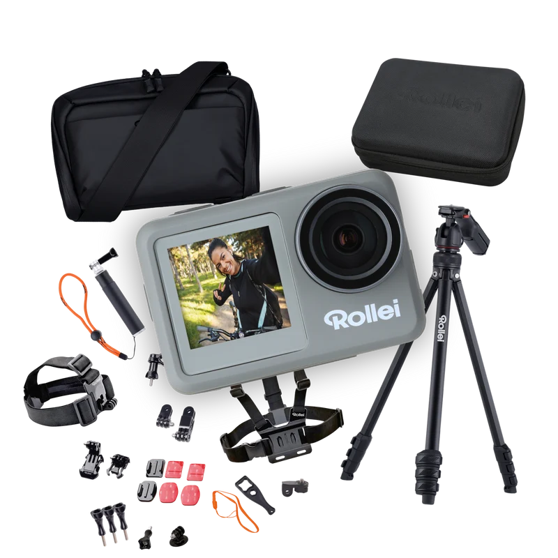 Content Creator Travel Bundle | Actioncam, Stativ & Tasche