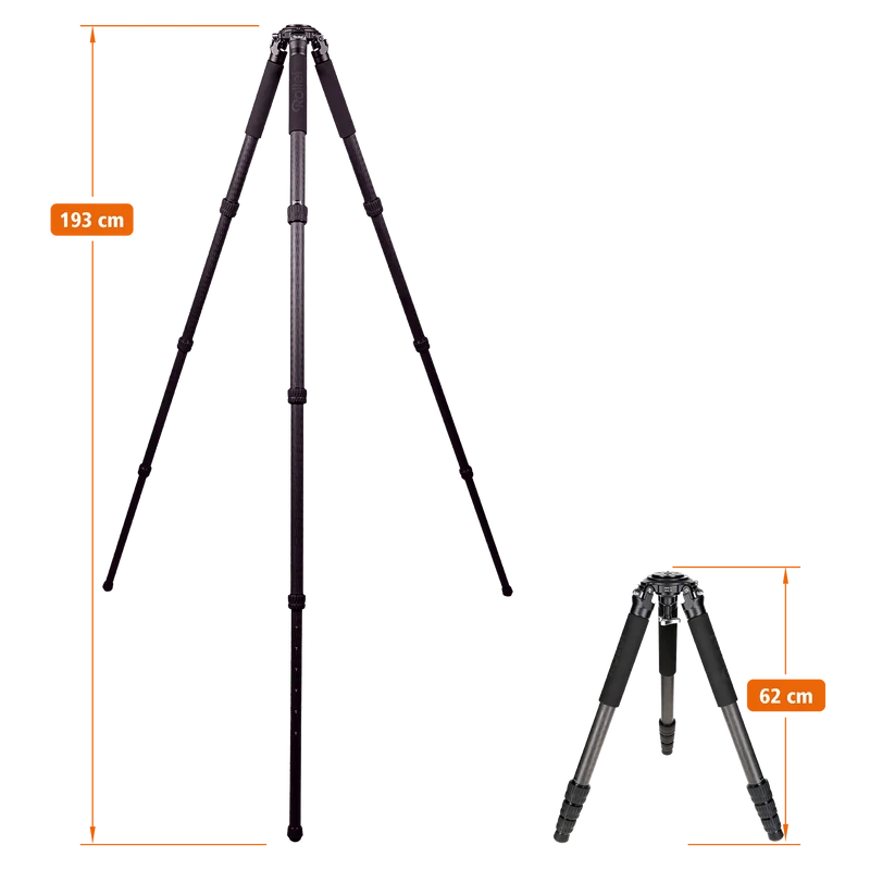Rock Solid Alpha XL Mark III - Carbon Stativ