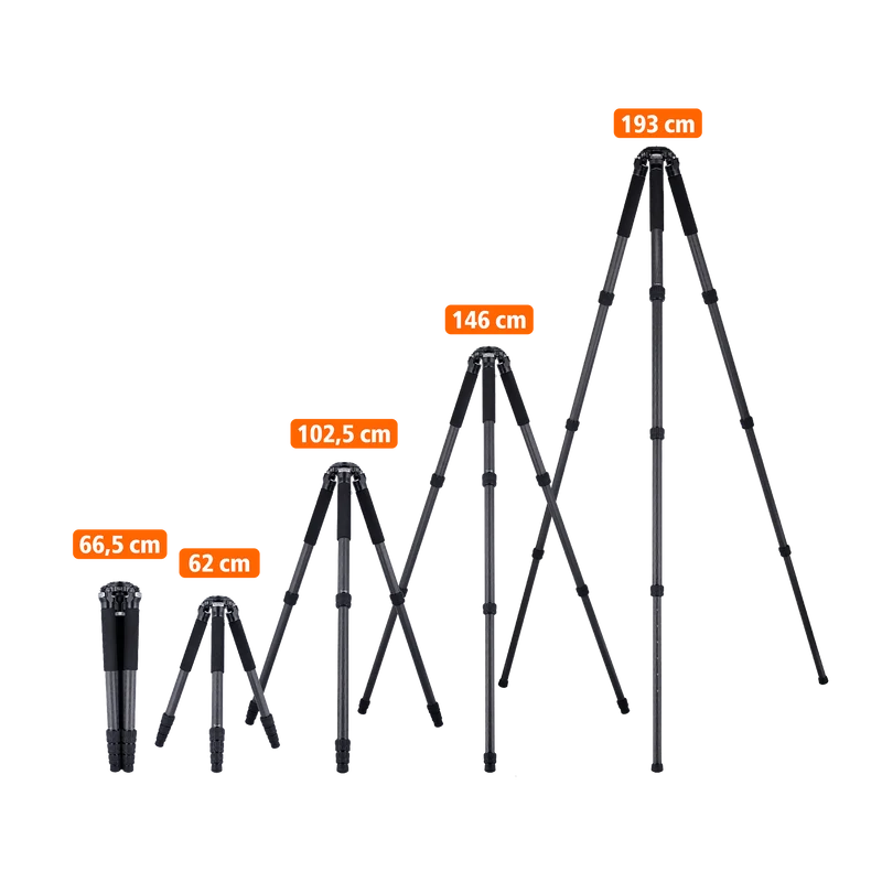 Rock Solid Alpha XL Mark III - Carbon Stativ