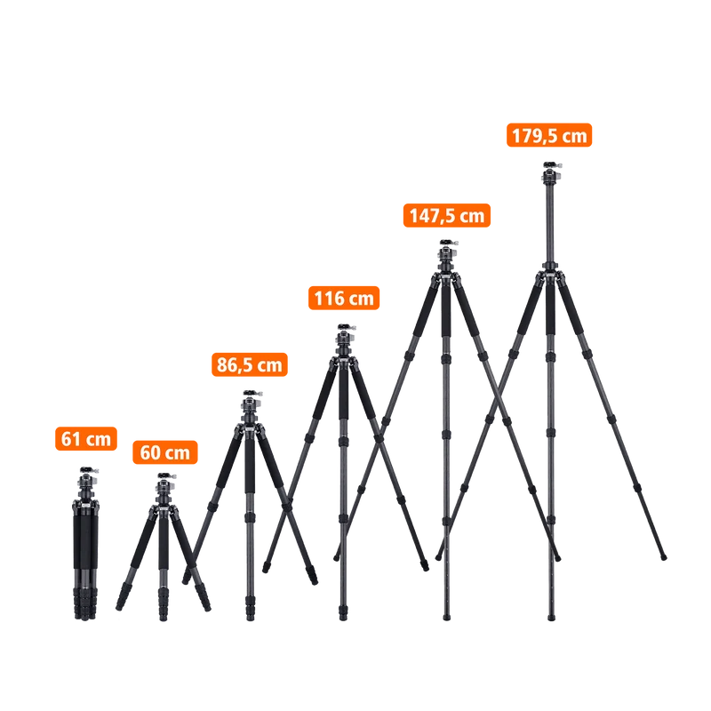 Rock Solid Alpha Mark III - Carbon Stativ