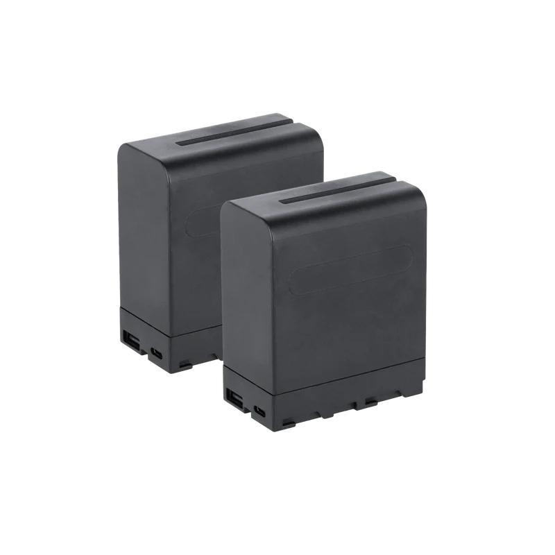 Bundle 2x NP-F Akku mit USB-C | versch. Kapazitäten