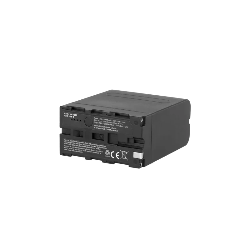 Bundle 2x NP-F Akku mit USB-C | versch. Kapazitäten