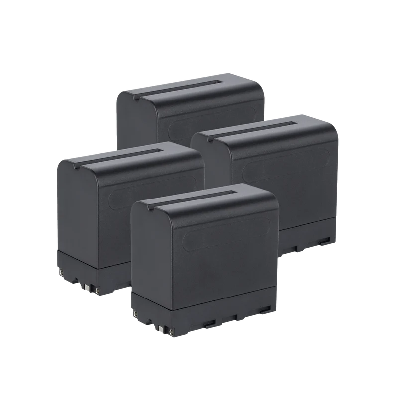 Bundle 4x NP-F Akku mit USB-C | versch. Kapazitäten