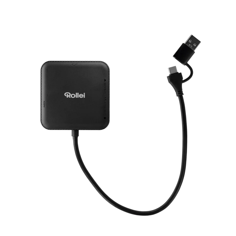 Bundle 4-in-1 Kartenlesegerät + Case | SD, CF, MS & microSD