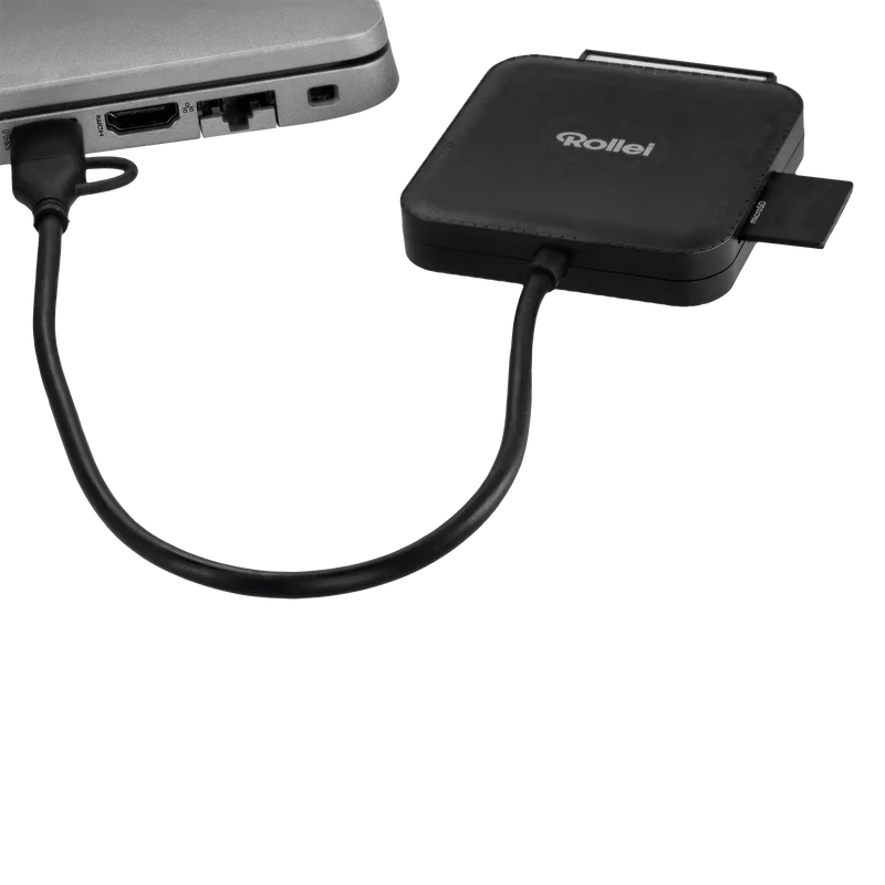 Bundle 4-in-1 Kartenlesegerät + Case | SD, CF, MS & microSD