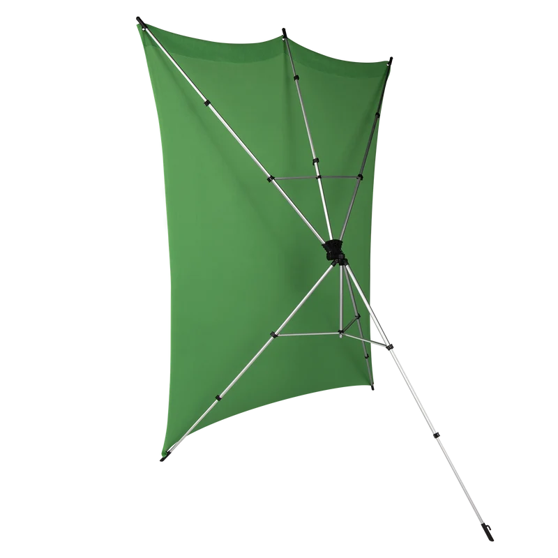 Bundle X-Drop Hintergrund-System + Hintergrund 2,1 x 1,5 m