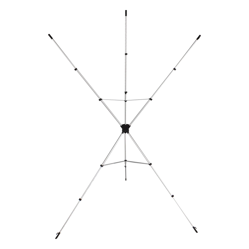 Bundle X-Drop Hintergrund-System + Hintergrund 2,1 x 1,5 m