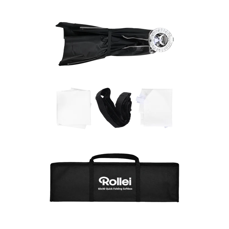 Softbox | Schnellverschluss, Aufklapp-System & Gitter | Rechteck