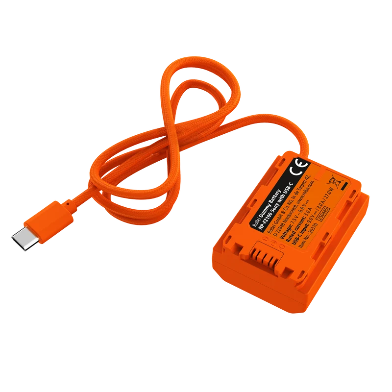 Dummy Kamera-Akku mit USB-C