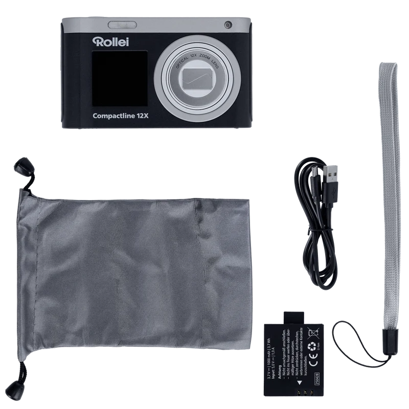 Compactline 12X | 64MP Digitalkamera mit 4K