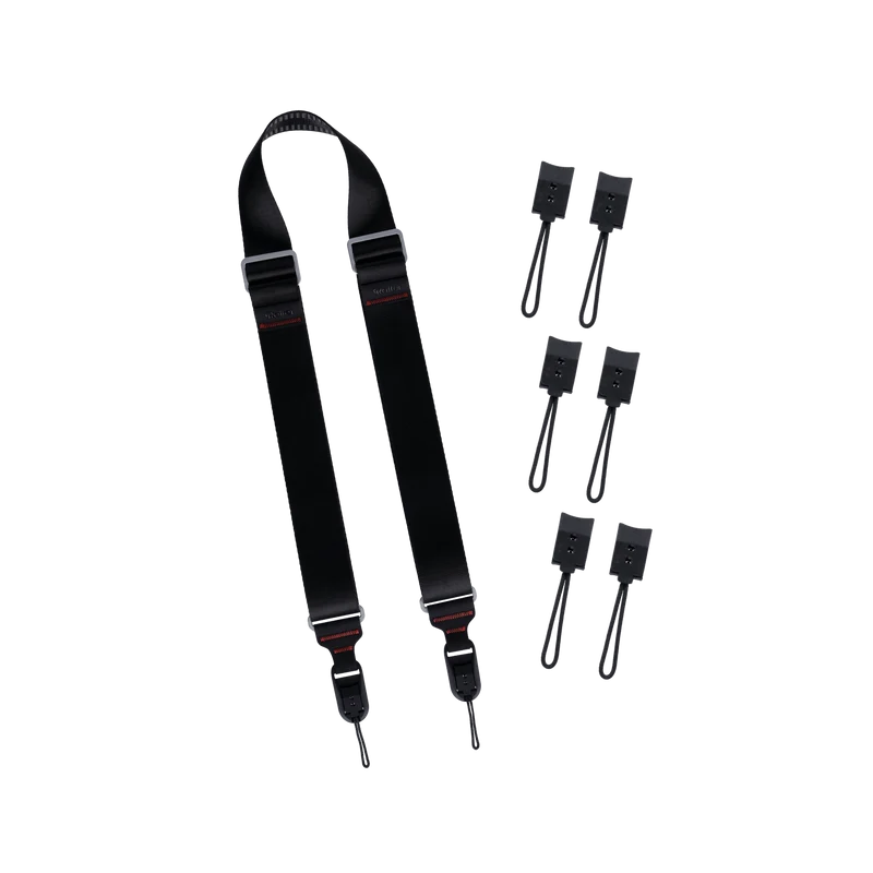 Kameragurt Bundle | Quick-Lock | inkl. Ersatz-Clips