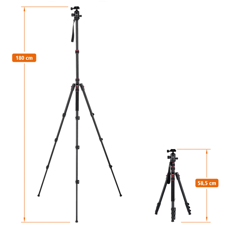 Stativ I Aluminium I Compact Traveler No. 2