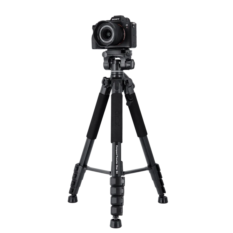 Stativ I Aluminium I Compact Traveler Star S4